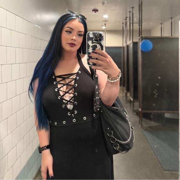 Tristania Maxi Halter Dress XL - Picture 7 of 8